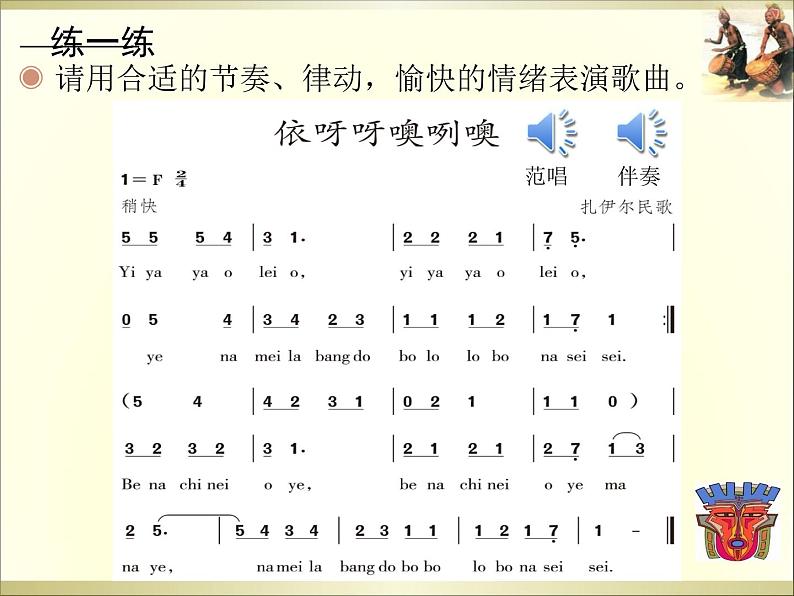 初中音乐 人教课标版（简谱） 八年级上册 鼓的语言 非洲之旅 课件07