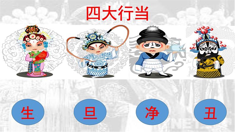 初中音乐 人教版 八年级下册 海岛冰轮初转腾 走进京剧部优课件05