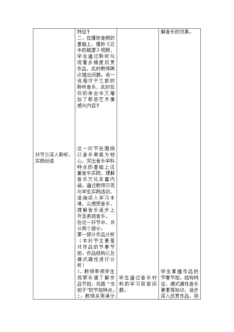 人音版初音 八上 2.2.2云中的城堡  教案02
