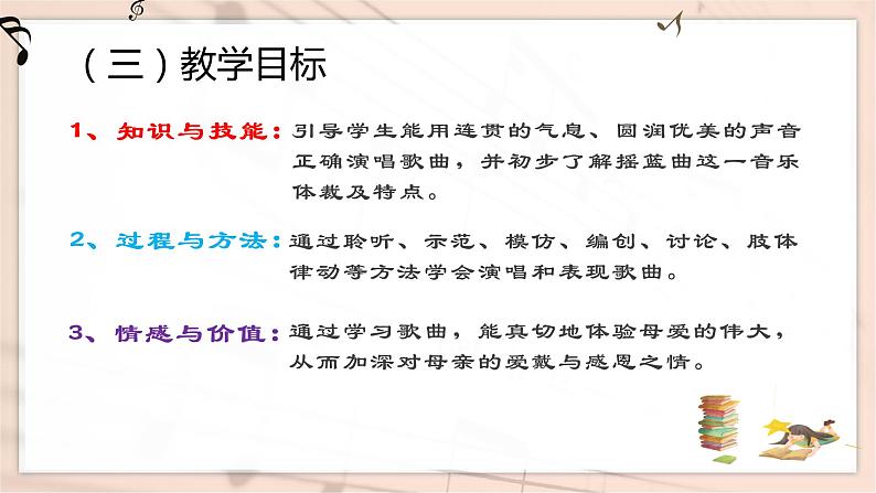 《摇篮曲》说课课件+说课稿+素材08
