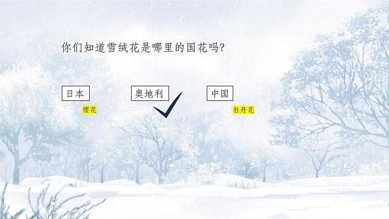 人音版初中音乐八年级上册课件《雪绒花》04