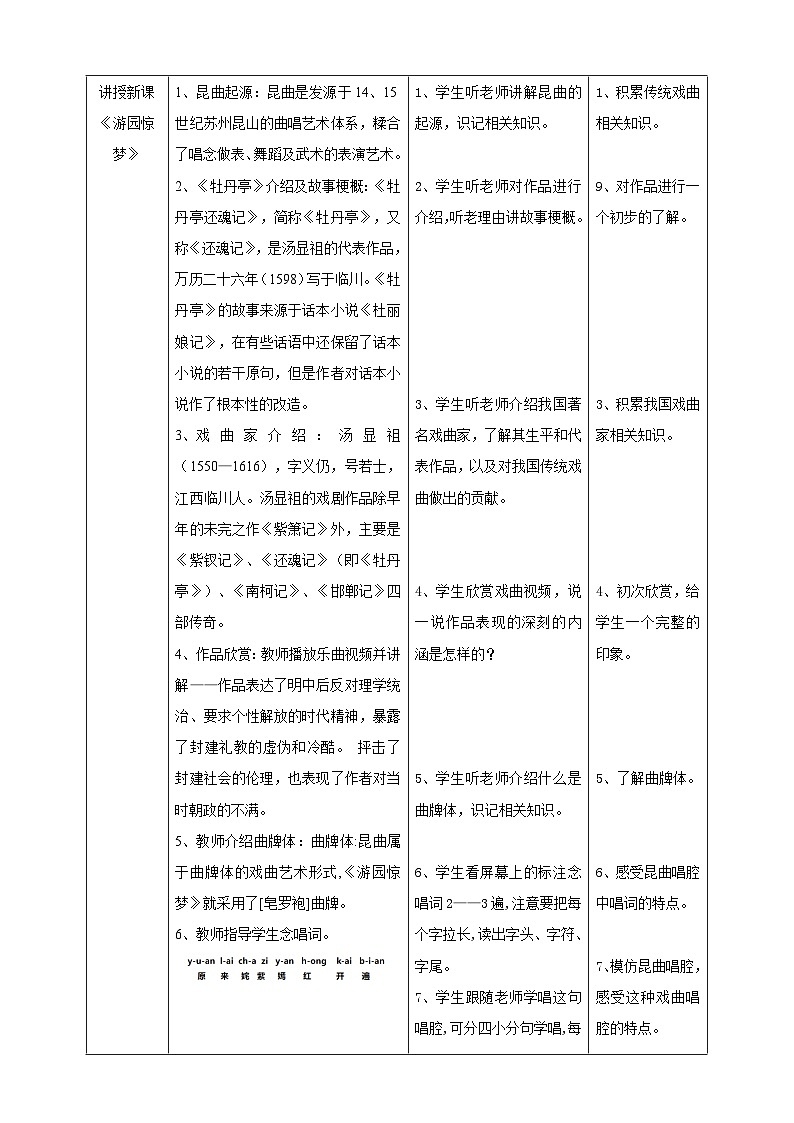 【人教版】八下音乐 第二单元第3课时《游园惊梦》《智斗》《打虎上山》课件+教案+素材02