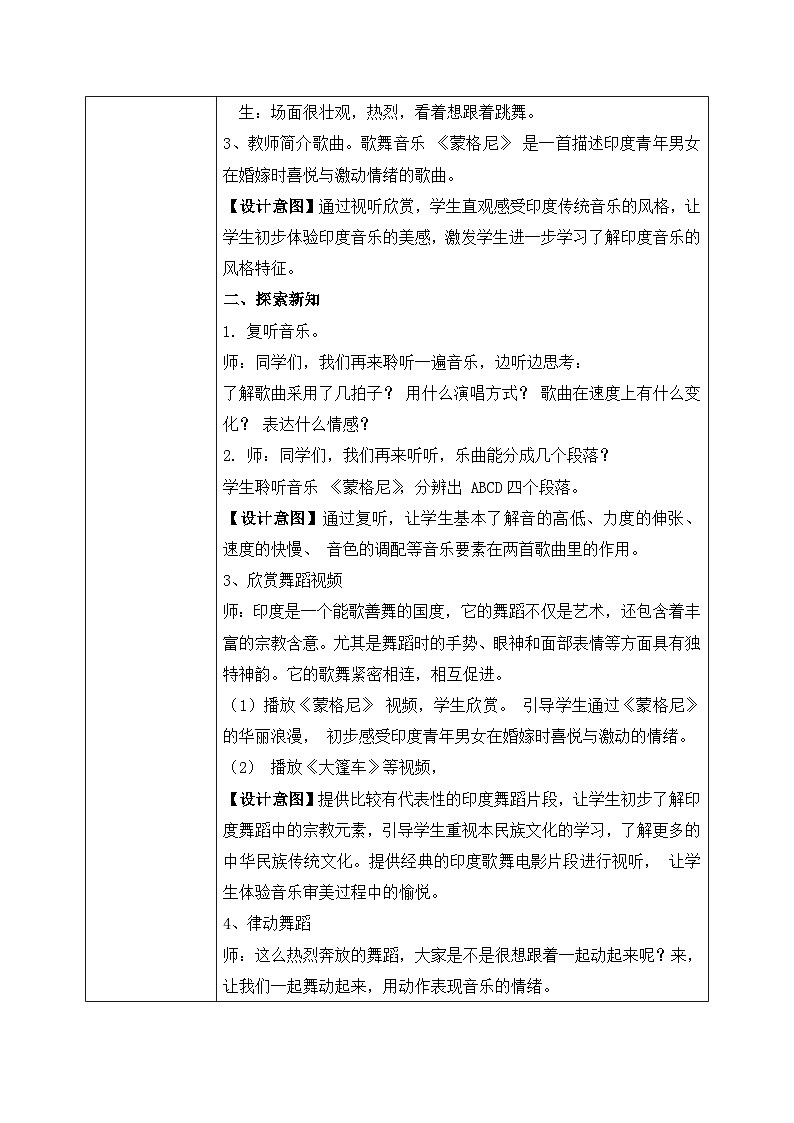 【核心素养目标】粤教花城版初中音乐七年级下册+1《蒙格尼》课件+教案+素材（含课后反思）02