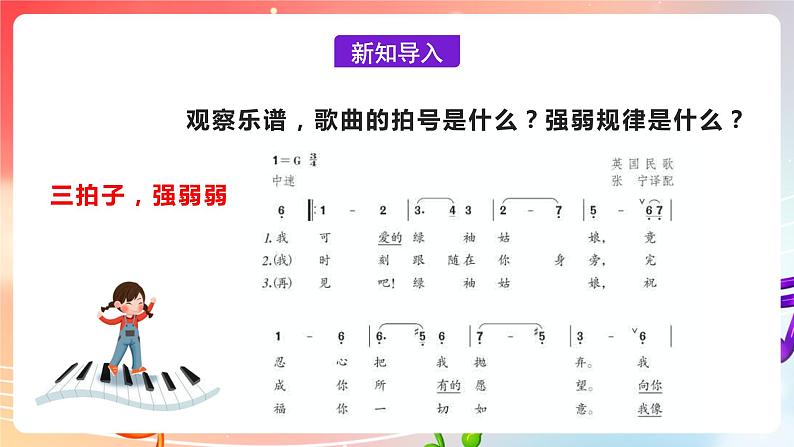 【核心素养】人教版音乐九年级下册3.1《绿袖子》课件+教案+素材05