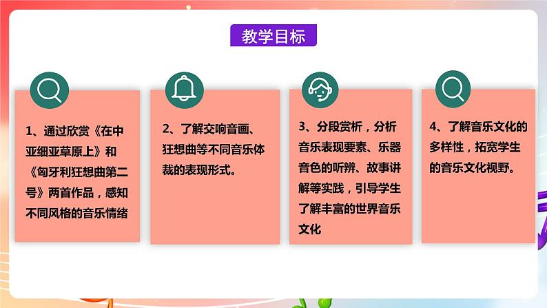 【核心素养】人教版音乐九年级下册3.3《在中亚细亚草原上》《匈牙利狂想曲第二号》教案+素材03