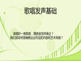 人教版初中音乐七年级上册  唱歌发声基础   课件