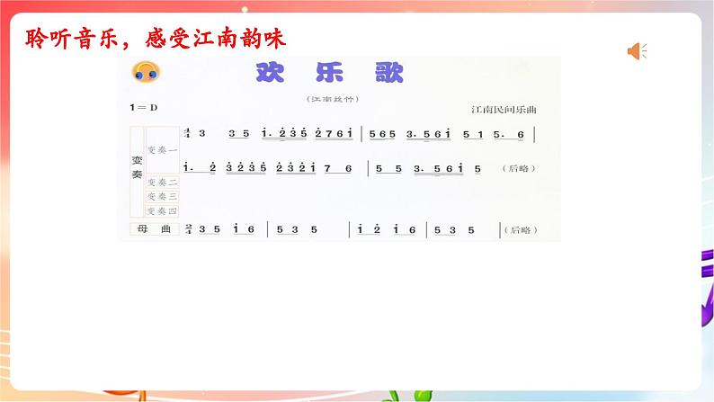 人音版音乐八年级上册 第5单元 《欢乐歌》课件07