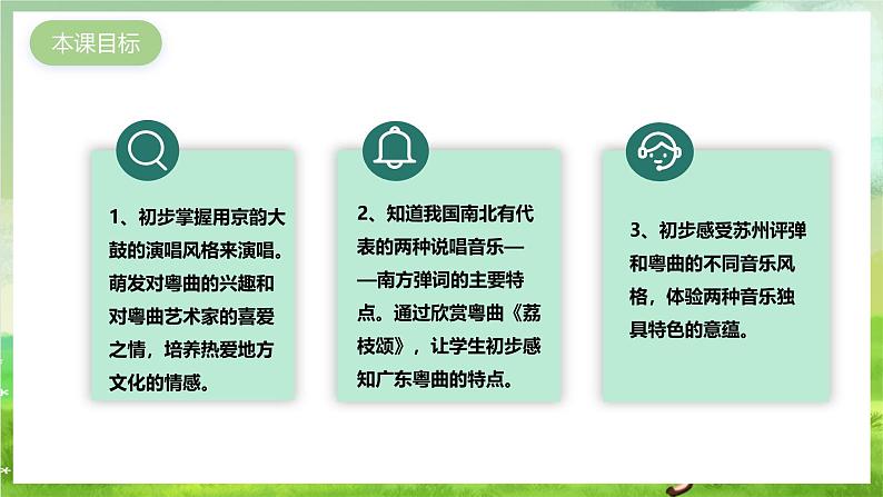 花城版音乐九年级下册第一单元《重整河山待后生》《蝶恋花·答李叔一》《荔枝颂》课件第2页