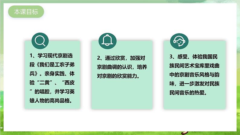 花城版音乐九年级下册第一单元《我们是工农子弟兵》《智斗》课件第2页