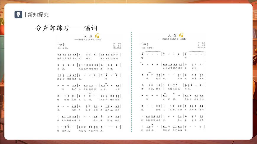 【新教材】人教版音乐七年级下册第4单元 音乐表演的“二度创作” 学习项目一 音乐中的“高难度”（二）（简谱） 课件第7页