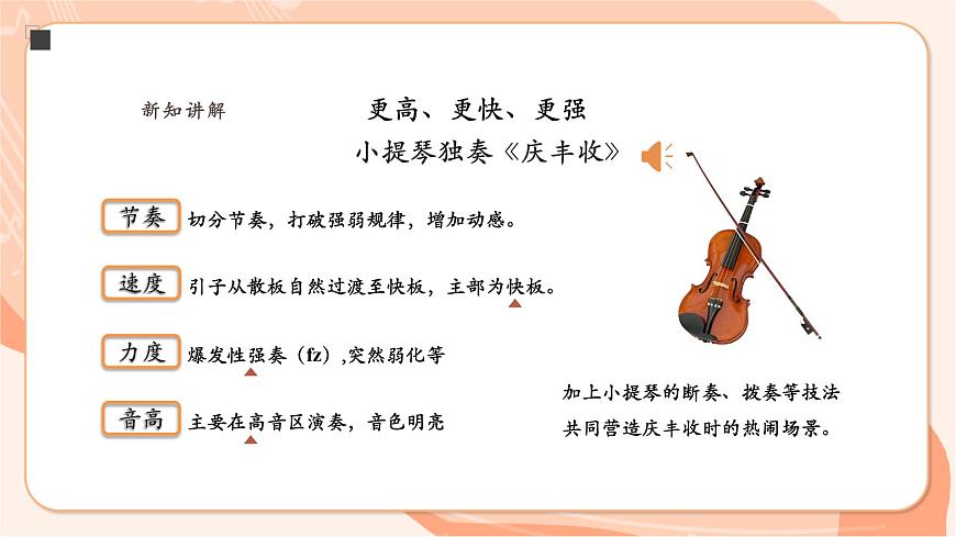 人音版七下第四单元音乐表演的“二度创作”项目一第6页
