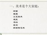 1、美术是个大家族--初中美术桂美版七年级上册同步课件