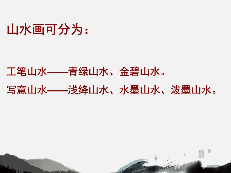 2021-2022人教版八年级美术上册 《寄情山水》课件第3页