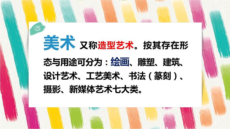 2021年人美版七年级上册美术《在美术的世界里遨游》（第二课时）PPT课件02