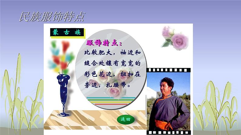 人教版初中美术九年级上册-5.3  民族风情 课件07