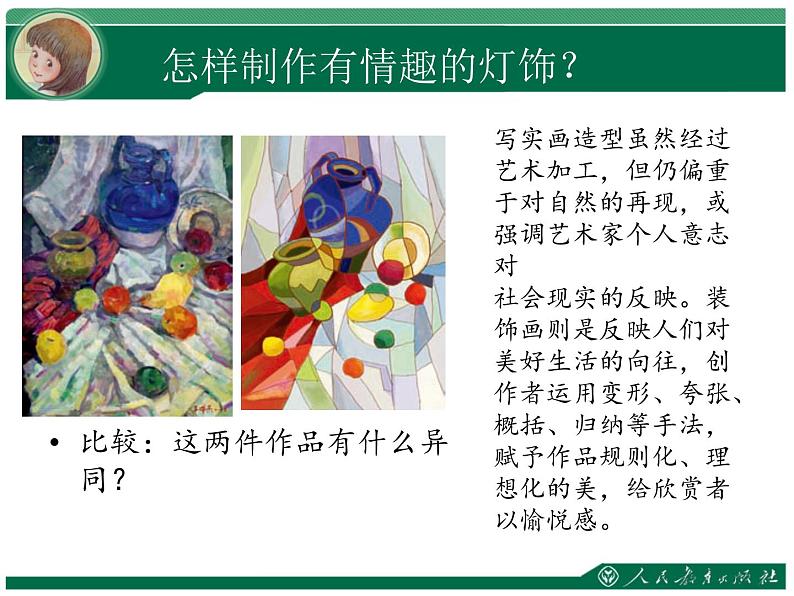 人教版美术八年级下册《装饰画》教学课件第8页