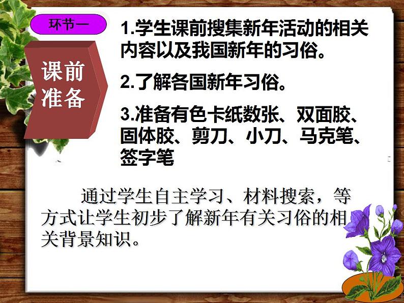 桂美版八年级上册8.新年活动设计 课件06