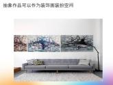 湘美版美術(shù)九下第3課《畫(huà)布上的抽象》課件1