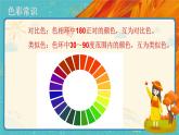 人教版美術七年級下冊第二單元：第1課 色彩的魅力 PPT課件+教案+素材