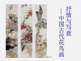 苏少版美术七上第一课《抒情与写意——中国花鸟画》ppt课件3