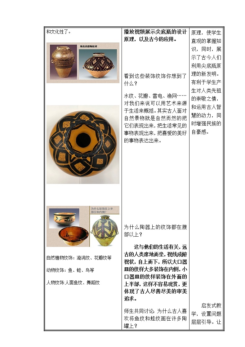 苏少版八年级下册 第1课 生活的艺术——中国工艺美术教案第3页