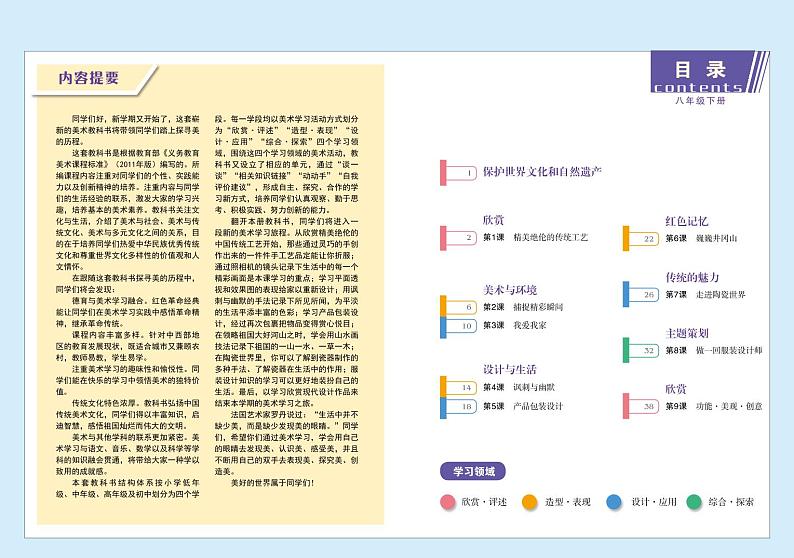 赣美版美术八年级下册电子课本2023高清PDF电子版03