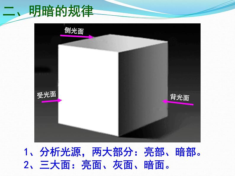 初中美术 人美课标版 九年级上册 明暗与立体的表现 课件08