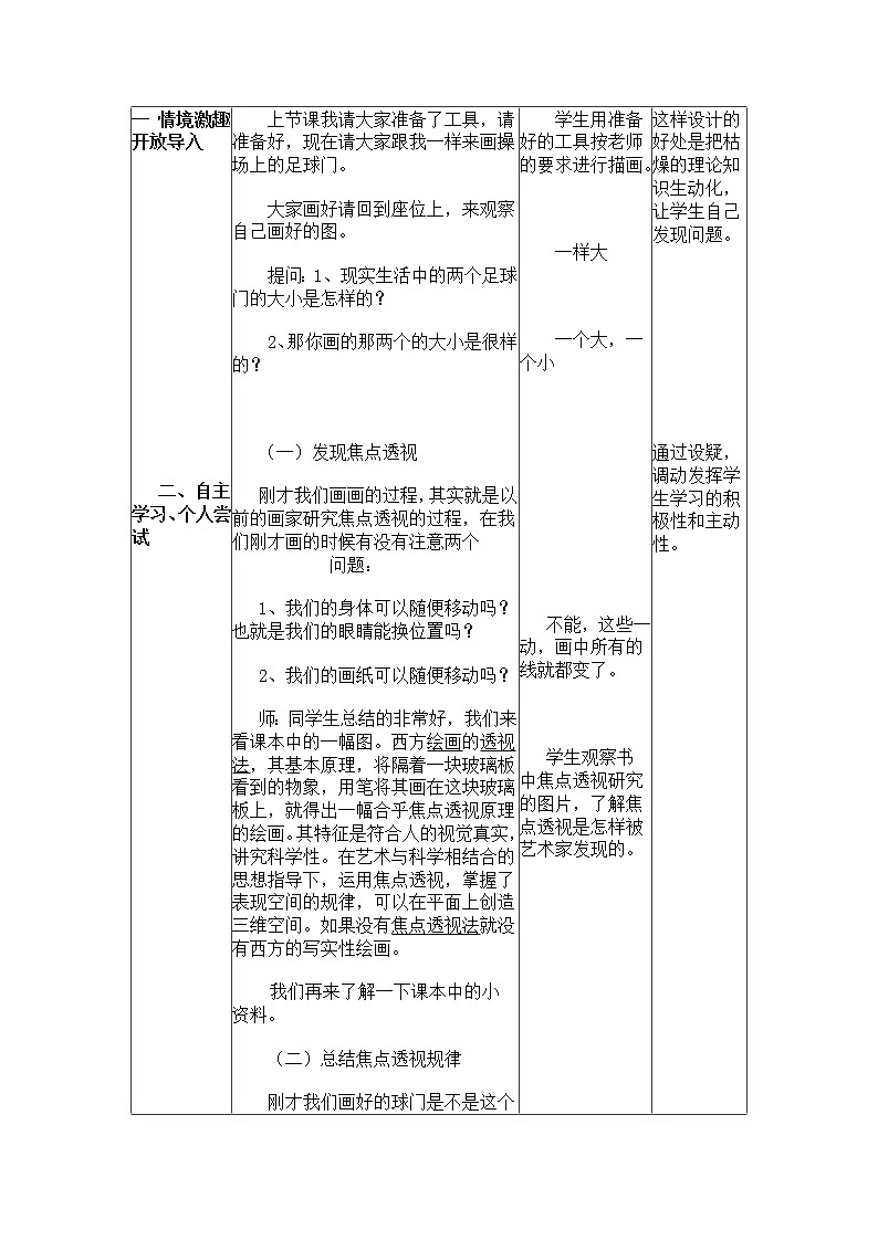 冀美版七年级下册美术 5探索焦点透视 教案02