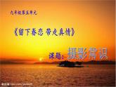 人教版九下美術(shù)  5留下眷戀 帶走真情 課件
