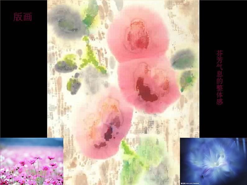 冀教版七年级下册 3.花卉装饰画 课件第8页