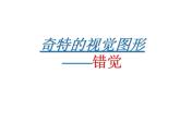 浙美版八年級下冊美術(shù)課件 8.奇特的視覺圖形