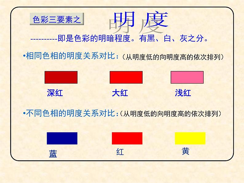 岭南社八年级下册美术课件 6.色彩的表现第7页