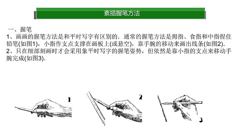 冀教版七年级下册 6.素描 课件05