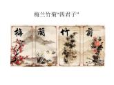 浙美版七年级美术上册8《梅兰竹菊“四君子”》课件+教案+素材