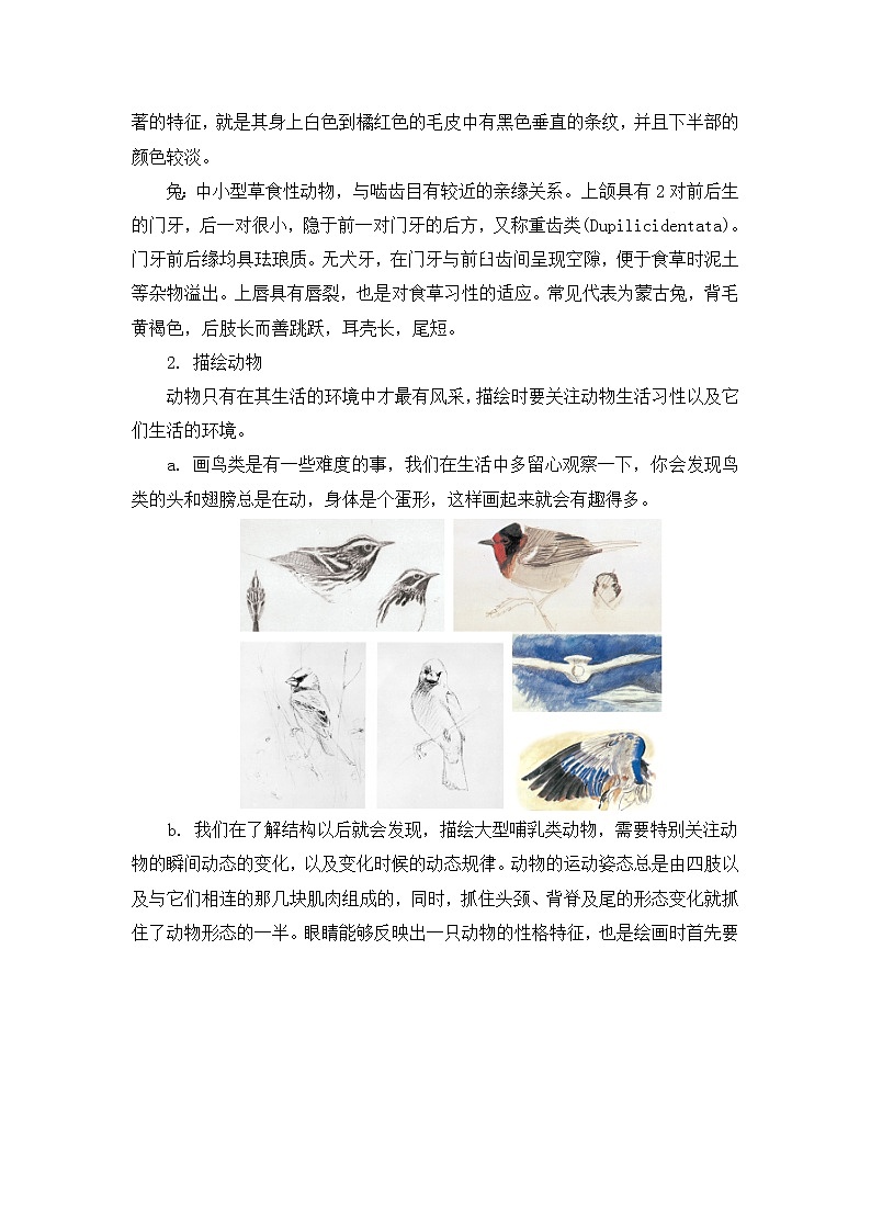 苏少版七上美术 4人类的朋友 教案03