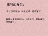 冀美版七年级上册美术课件 5.学画速写