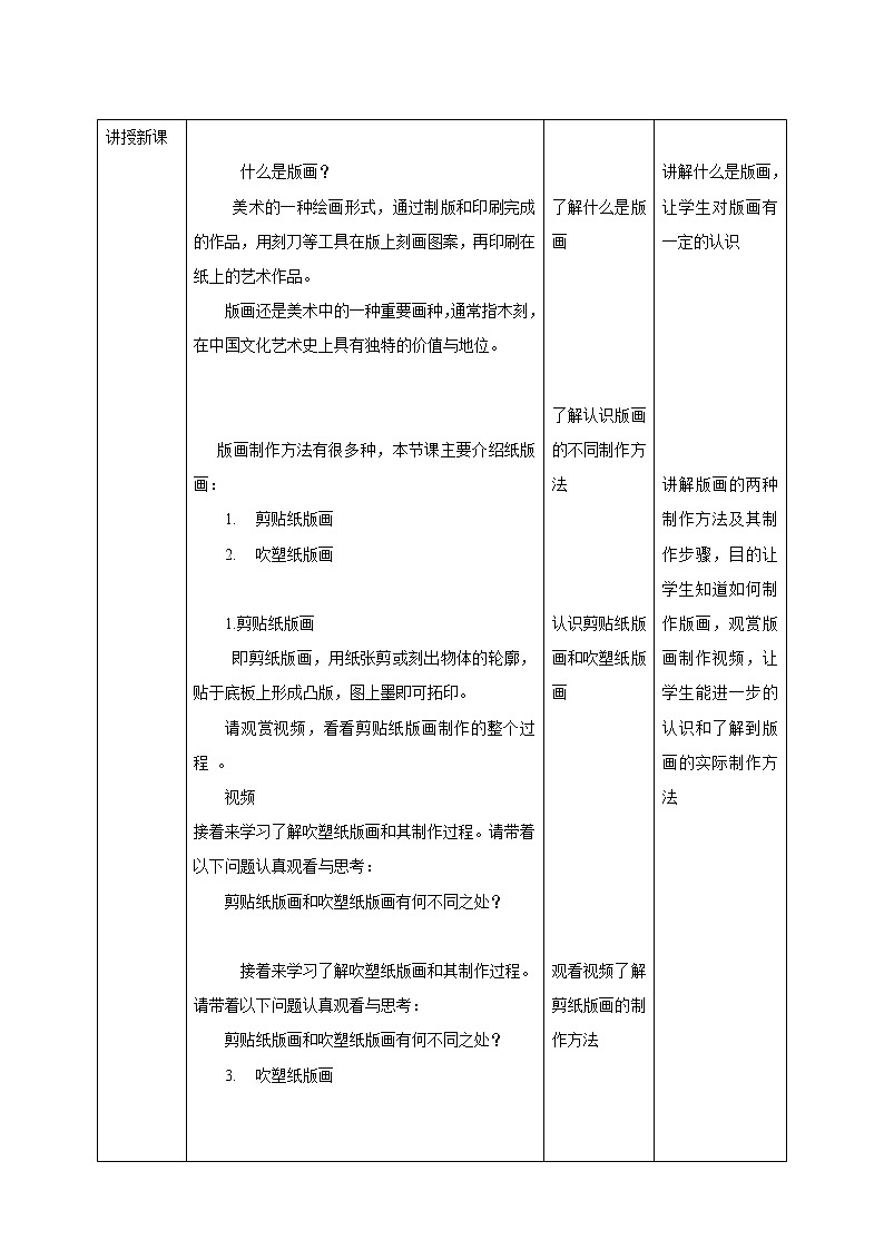 第四课《单色版画》教案第2页