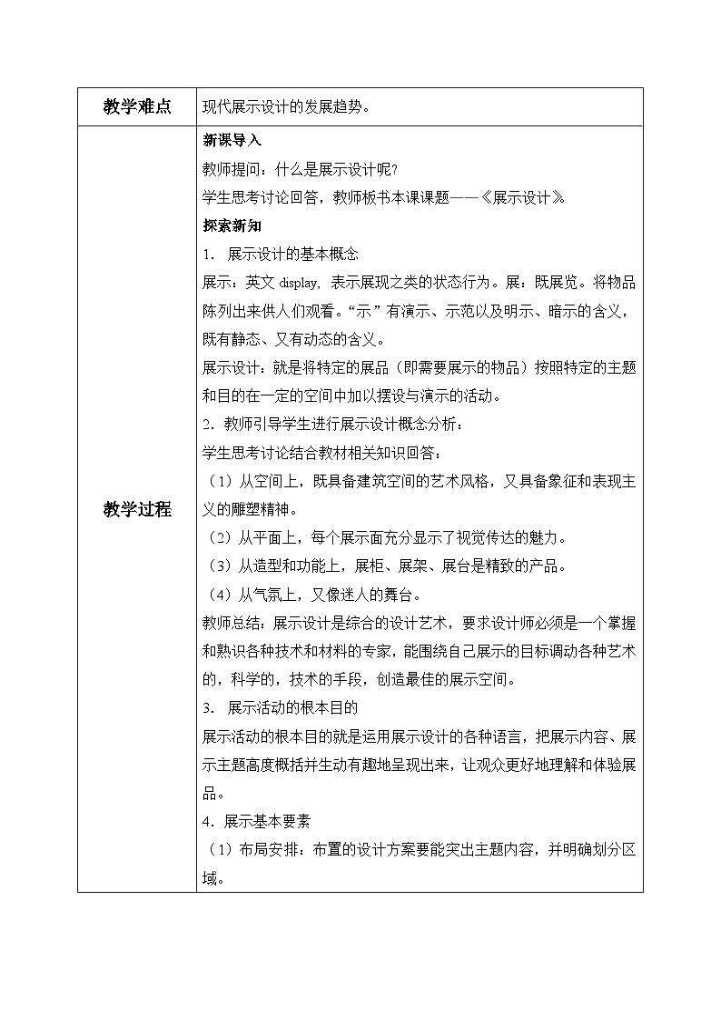 第13课《展示设计》课件+教案02