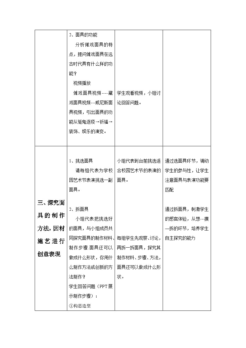 人教版初中美术七年级下册 第四单元  第3课 独特的装扮   教案703