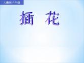 人教版初中美術(shù)八年級下冊 第三單元 第1課 插花   課件