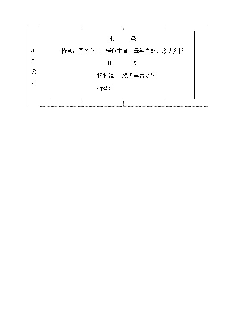 人教版初中美术九年级上册 第二单元 第4课 蜡染与扎染   教案403