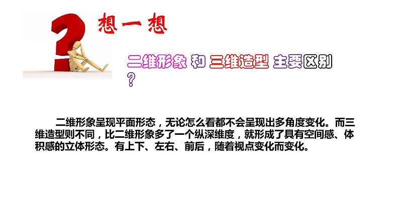 人民美术出版社初中美术九年级上册 7.从二维到三维   课件107