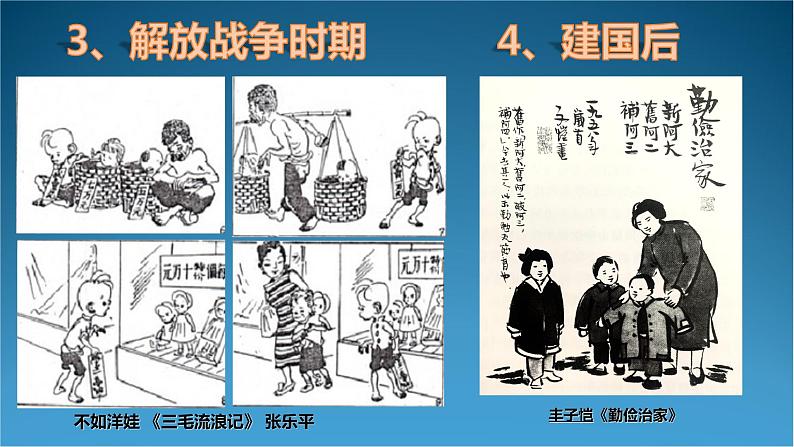 冀美版初中美术八年级上册  2.画漫画   课件2第5页