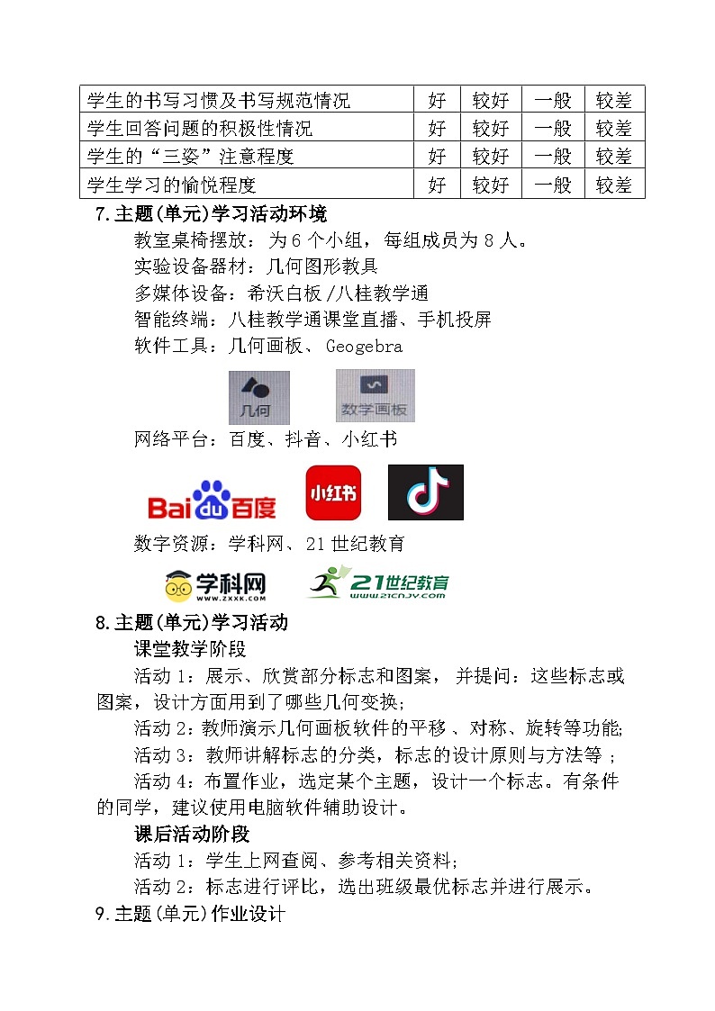 美术--跨学科教学设计活动《数学》和《凝练的视觉符号》融合为例 教案03