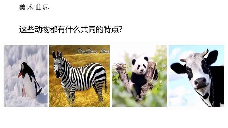 初中美术 黑白装饰画课件01