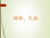 人教版初中美术九年级上册二单元第四课 蜡染与扎染课件