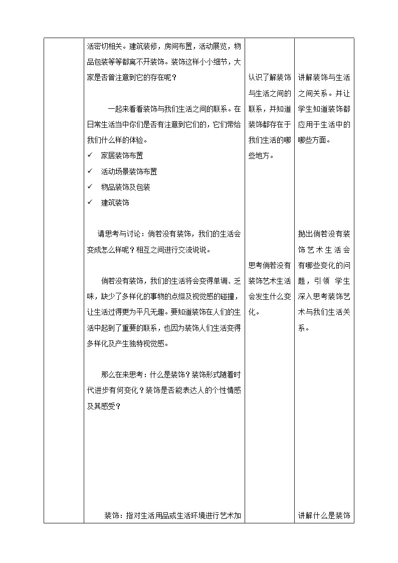 【岭南版】九上美术  第7课 装饰与生活 （教案 +课件）02