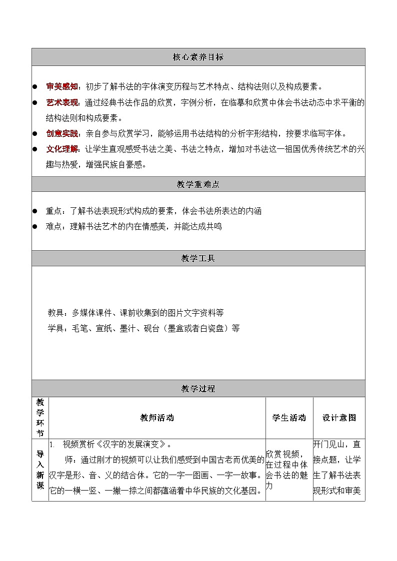 1.1 文字之旅 - 初中美术七年级上册 同步教学课件+教案+教学设计（苏少版2024）02