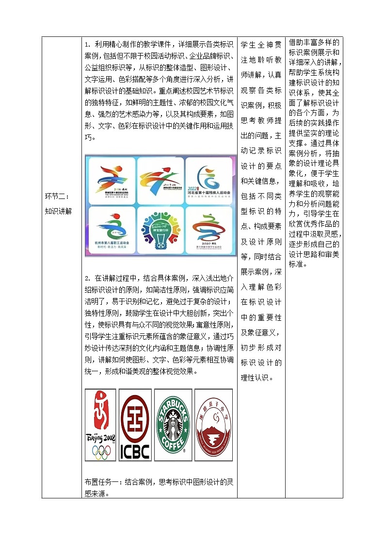 【大单元教学】第四单元第1课《校园寻美》教学设计第2页