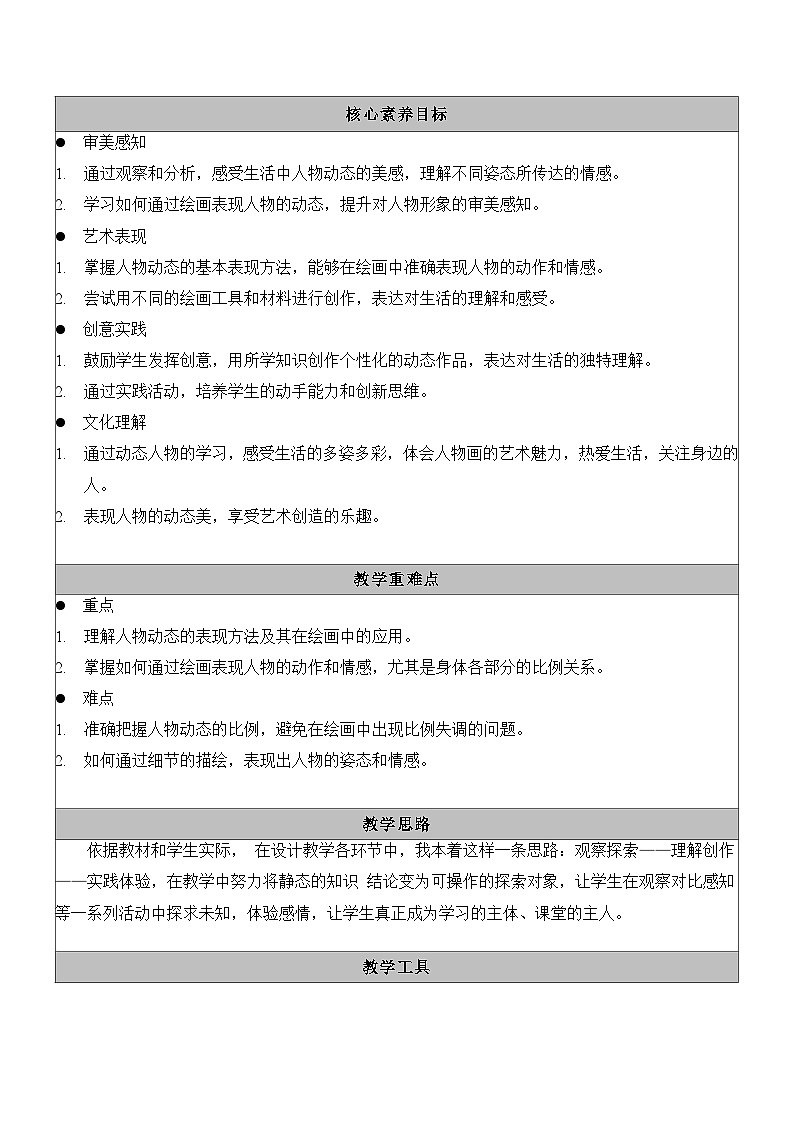 5.苏少七下动感生活教学设计表格第2页